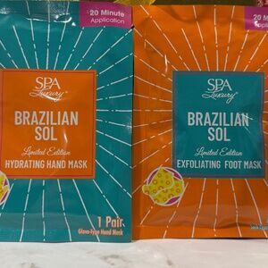 Brazilian sol hand and foot mask
